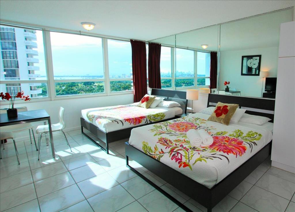 Castle 1118 Studio Bayview Direct Beach Access, Tennis, Pool, Restaurants, Free Parking Miami Beach Kültér fotó